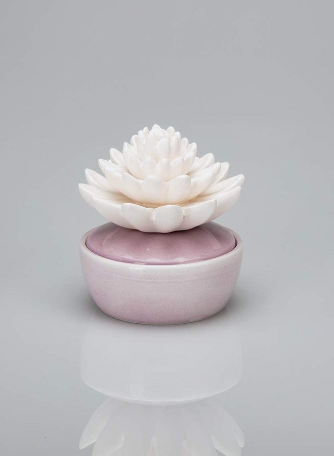 Ellia Calm Waters Porcelain Aroma Diffuser, Pink - Image 4